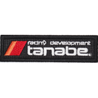 2031 Parche emblema bordado 11x3 TANABE 