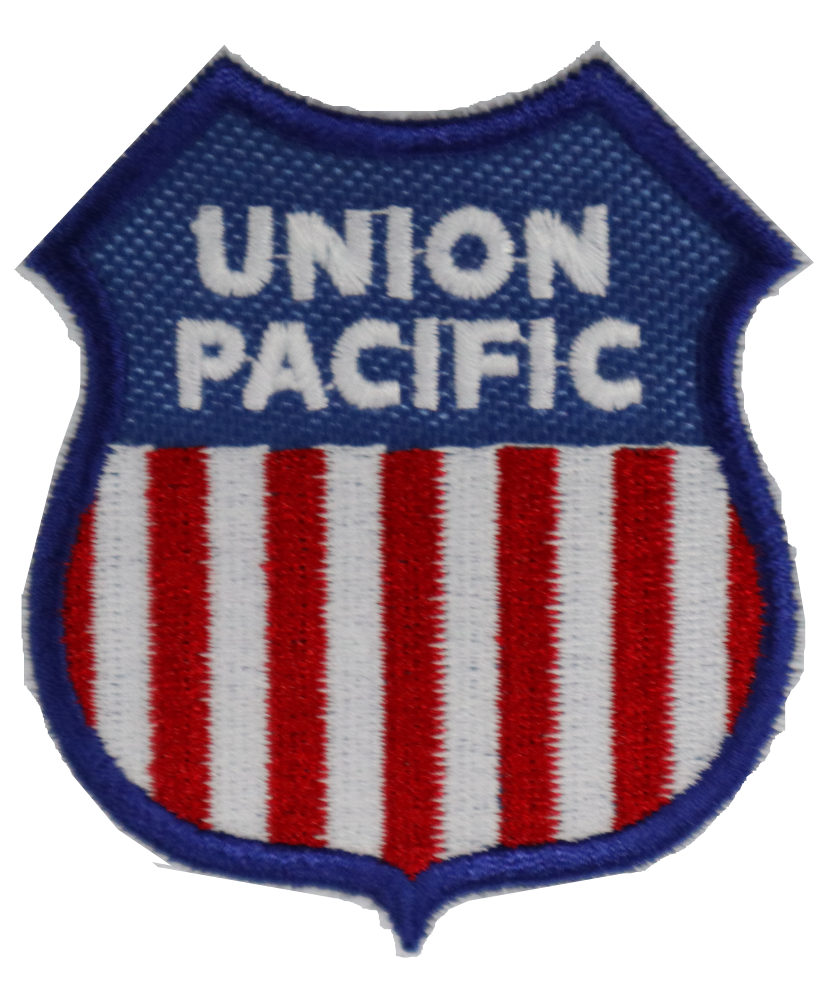 2035 Patch emblema bordado 7x6 UNION PACIFIC