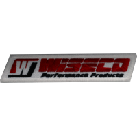 2040 Parche emblema bordado 12x3 WISECO