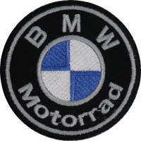 2042 Patch écusson brodé 7x7 BMW MOTORRAD