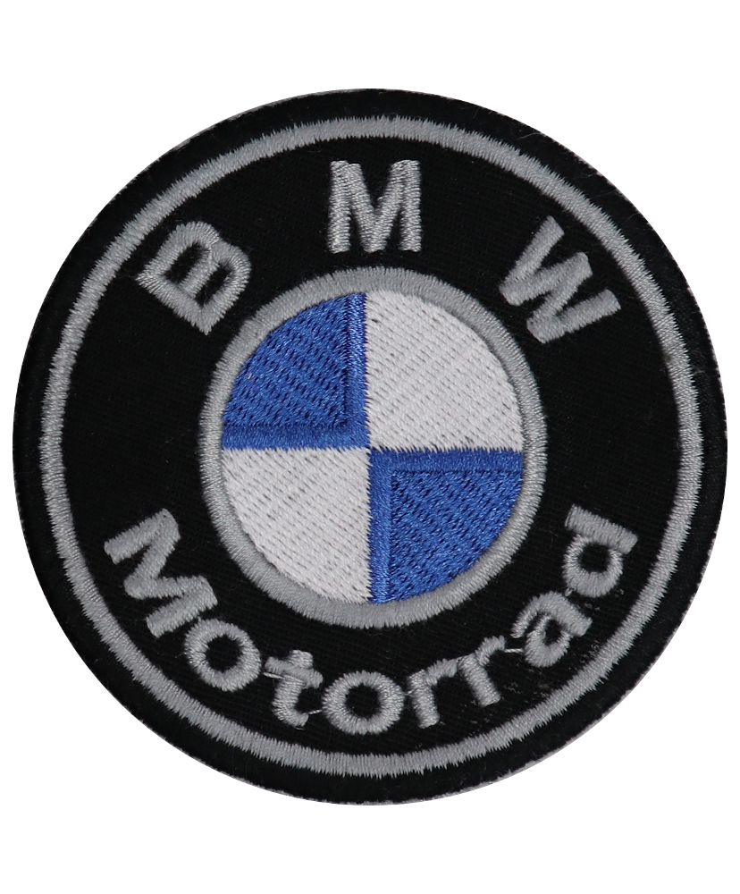 2042 Badge à coudre - Patch écusson brodé 75mmX75mm BMW MOTORRAD