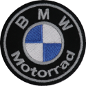 2042 Embroidered patch 7x7 BMW MOTORRAD