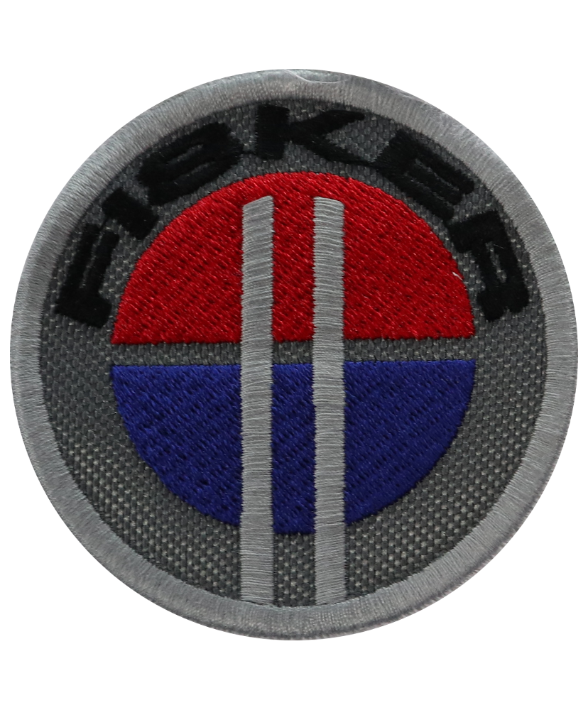 2051 Embroidered patch 7x7 FISKER