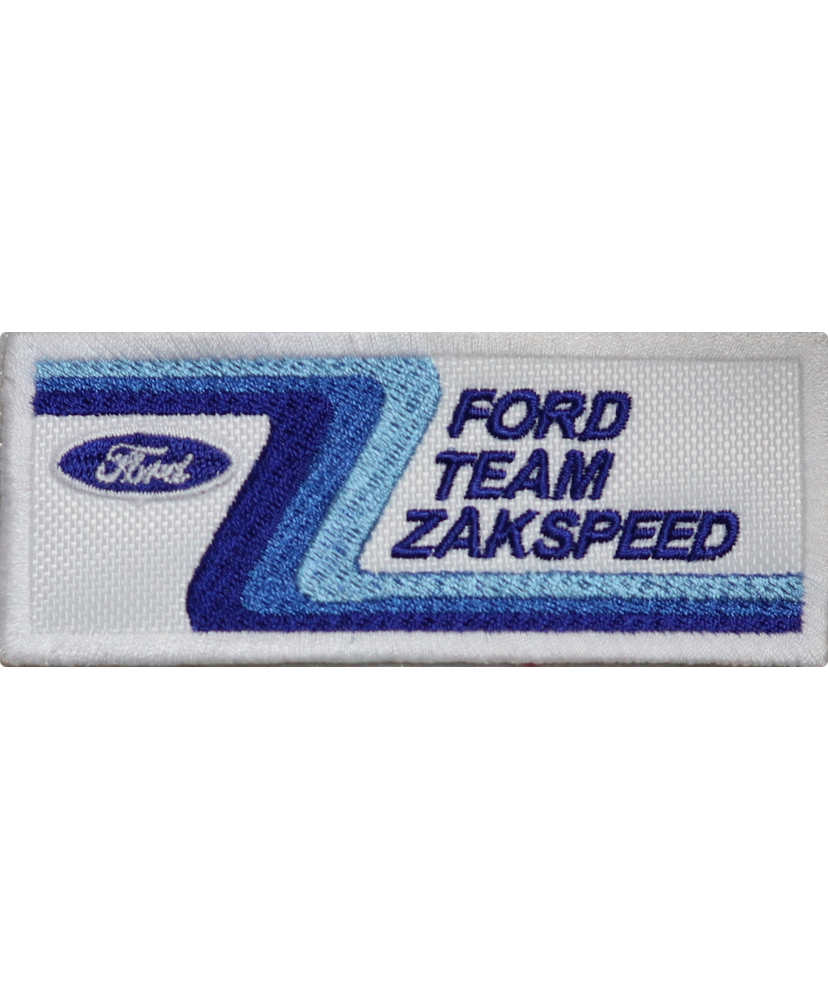 2054 Embroidered patch 10x4 FORD ZAKSPEED