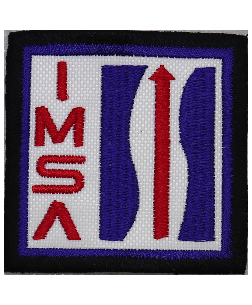 2057 Embroidered patch 6x6 IMSA