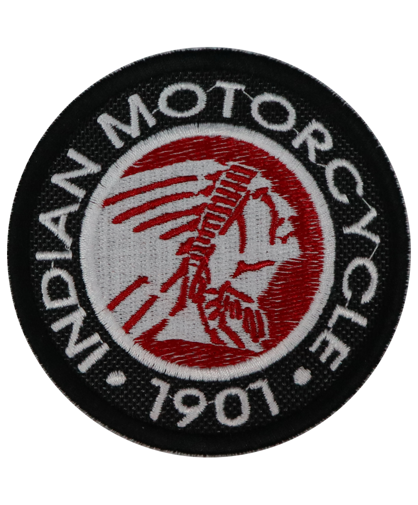 2058 Parche emblema bordado 7x7 INDIAN MOTORCYCLE