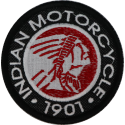 2058 Patch emblema bordado 7x7 INDIAN MOTORCYCLE