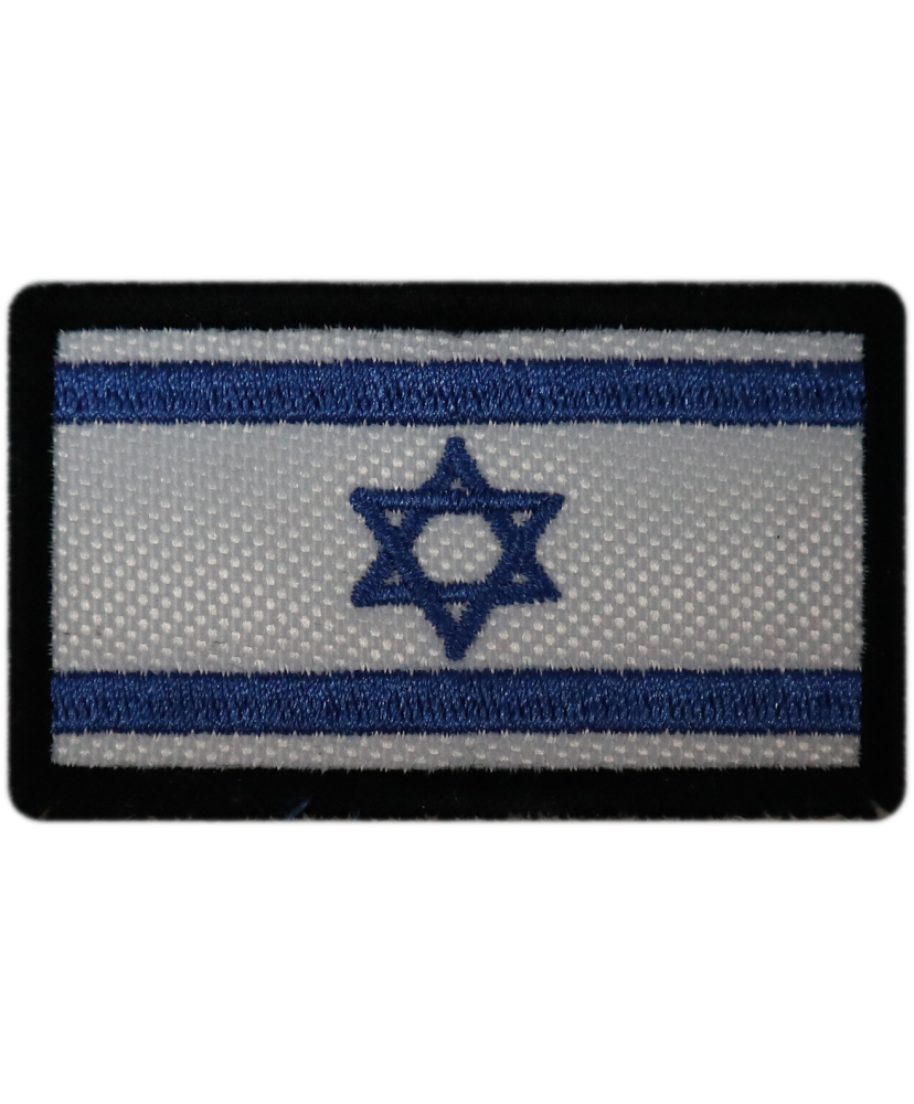 2059 Parche emblema bordado 6x3,7 ISRAEL
