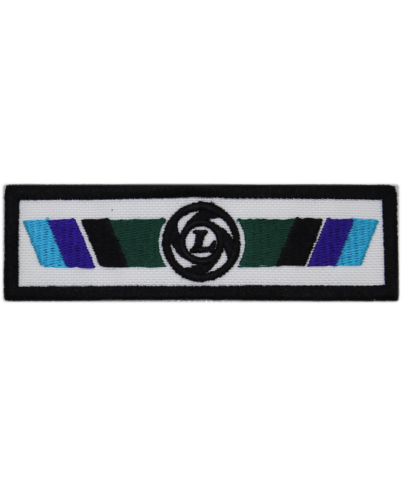 2067 Embroidered patch 11X3 LEYLAND
