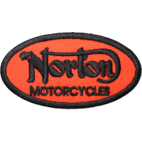 2071 Embroidered patch 9x5 NORTON 