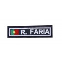 Patch emblema bordado 8X2.3 RUBEN FARIA PORTUGAL
