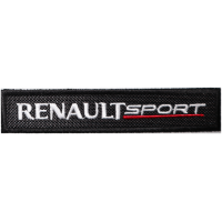 2079 Parche emblema bordado 11x2 RENAULT SPORT