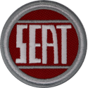 2081 Embroidered patch 6x6 SEAT