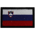 2082 Parche emblema bordado 6x3,7 SERBIA