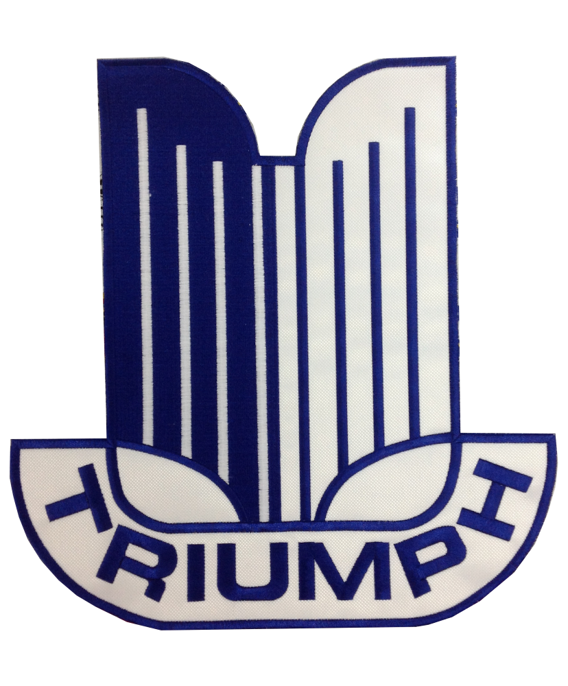 2083 Embroidered patch 28x27 TRIUMPH