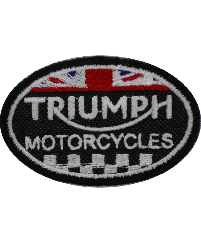2084 Patch emblema bordado 7x4 TRIUMPH MOTORCYCLES