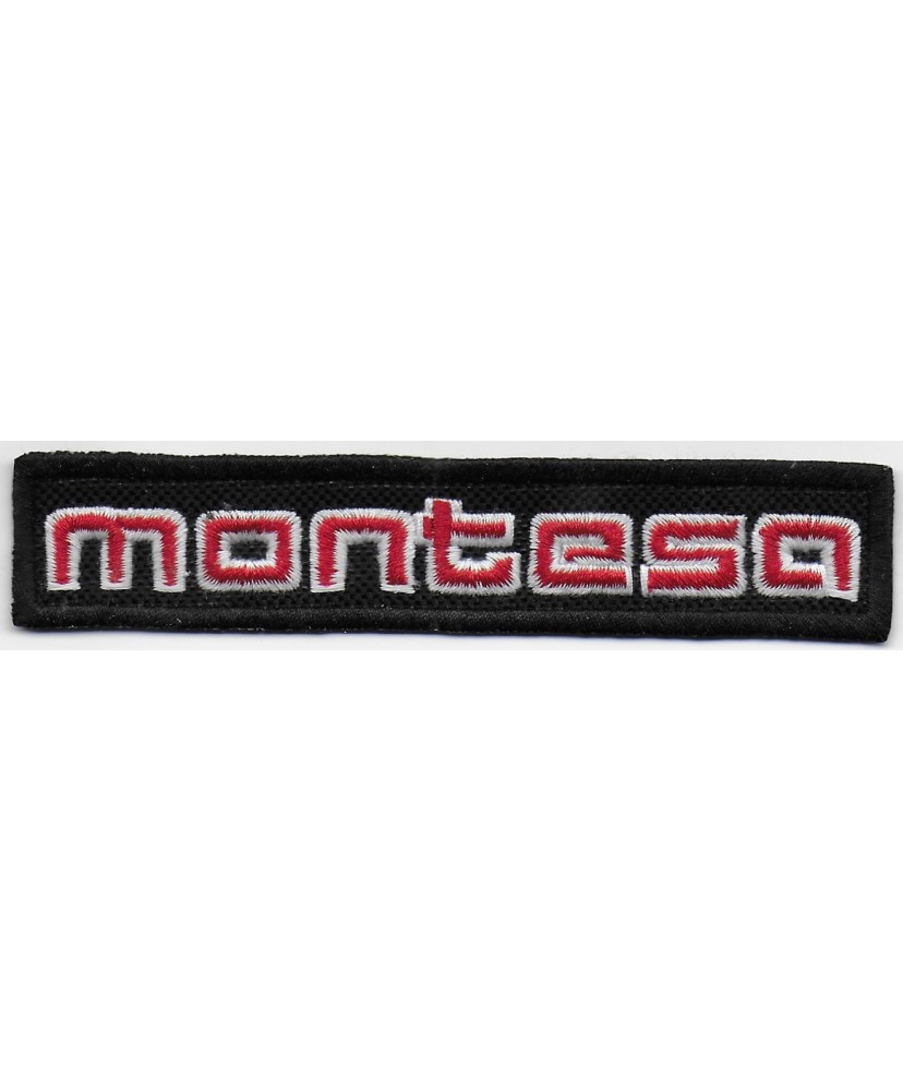 1675 Embroidered sew on patch 11x2 MONTESA