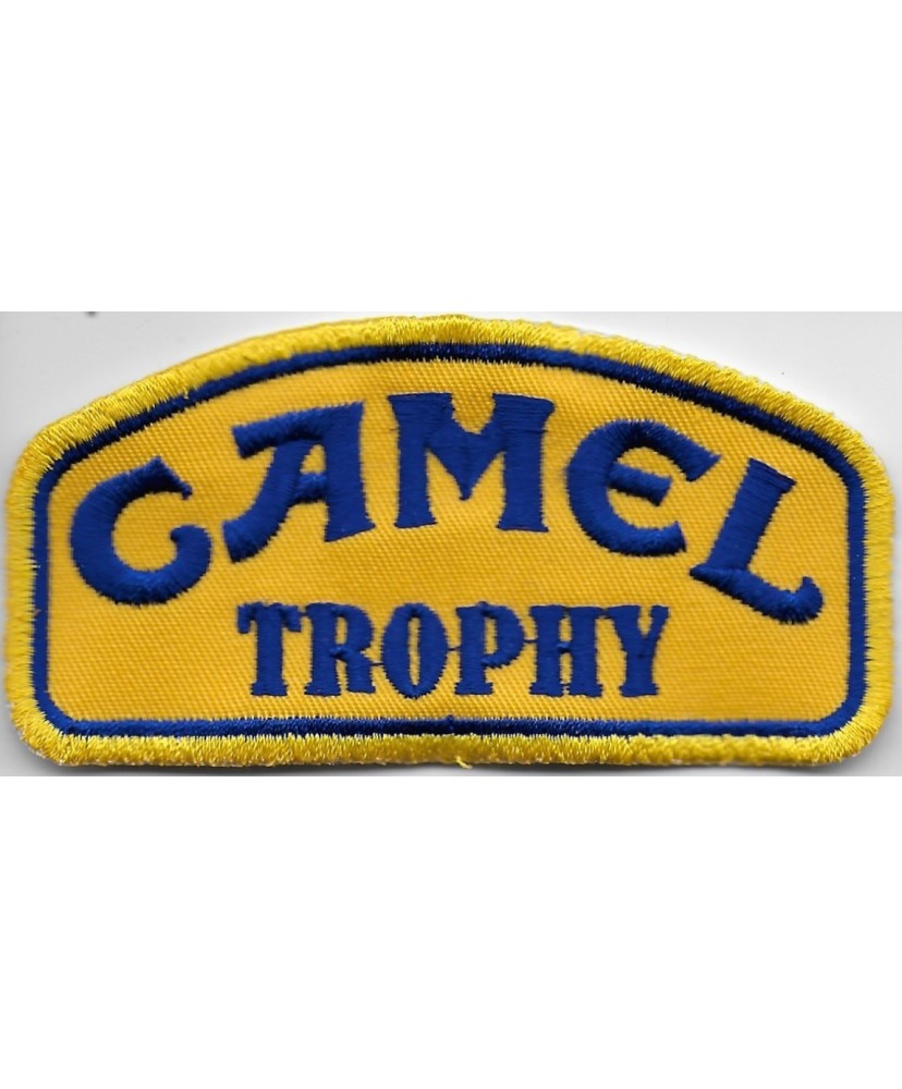 0041 Embroidered patch 10x5 CAMEL TROPHY