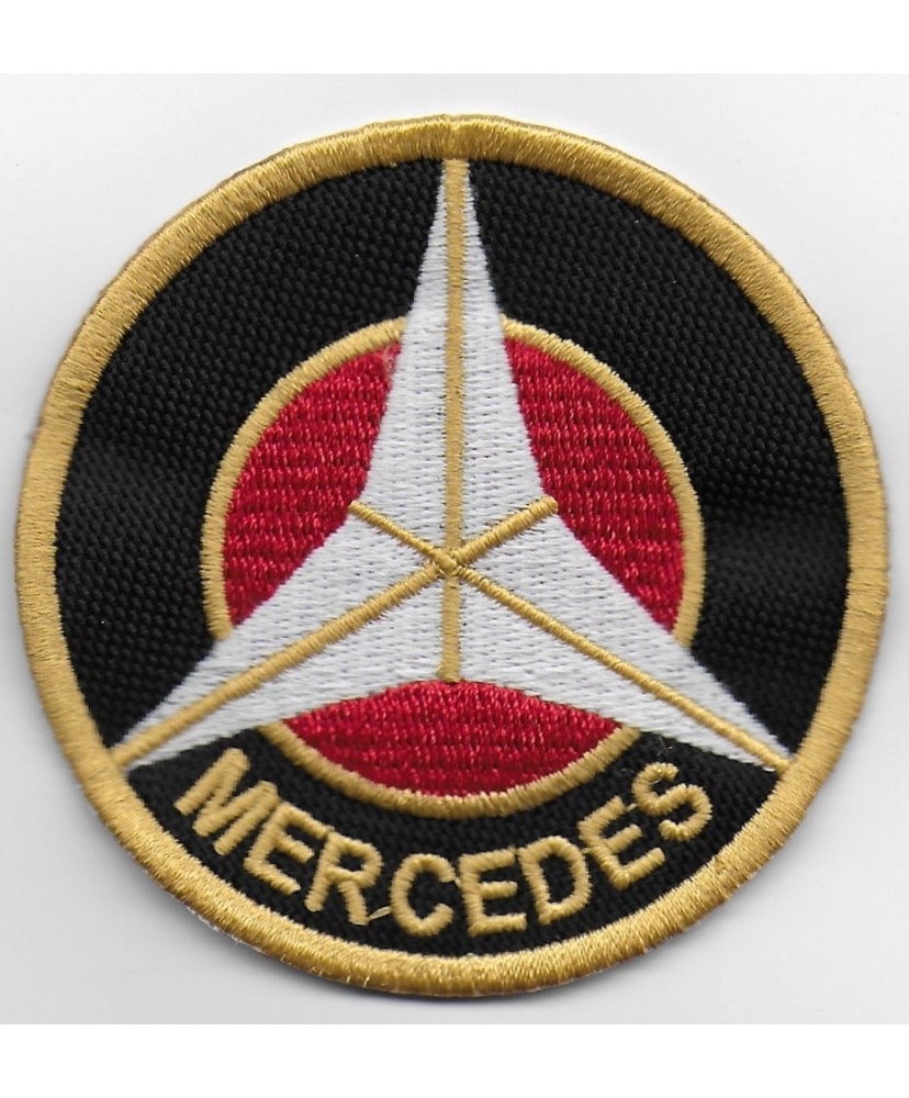 1936 Parche emblema bordado 7x7 MERCEDES BENZ 1926