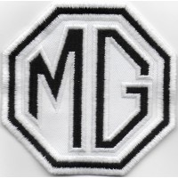 0450 Parche emblema bordado 8x8 MG MOTOR MORRIS GARAGES