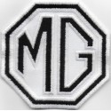 0450 Embroidered patch 8x8 MG MOTOR MORRIS GARAGES