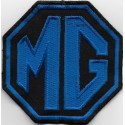 0450 Embroidered patch 8x8 MG MOTOR MORRIS GARAGES