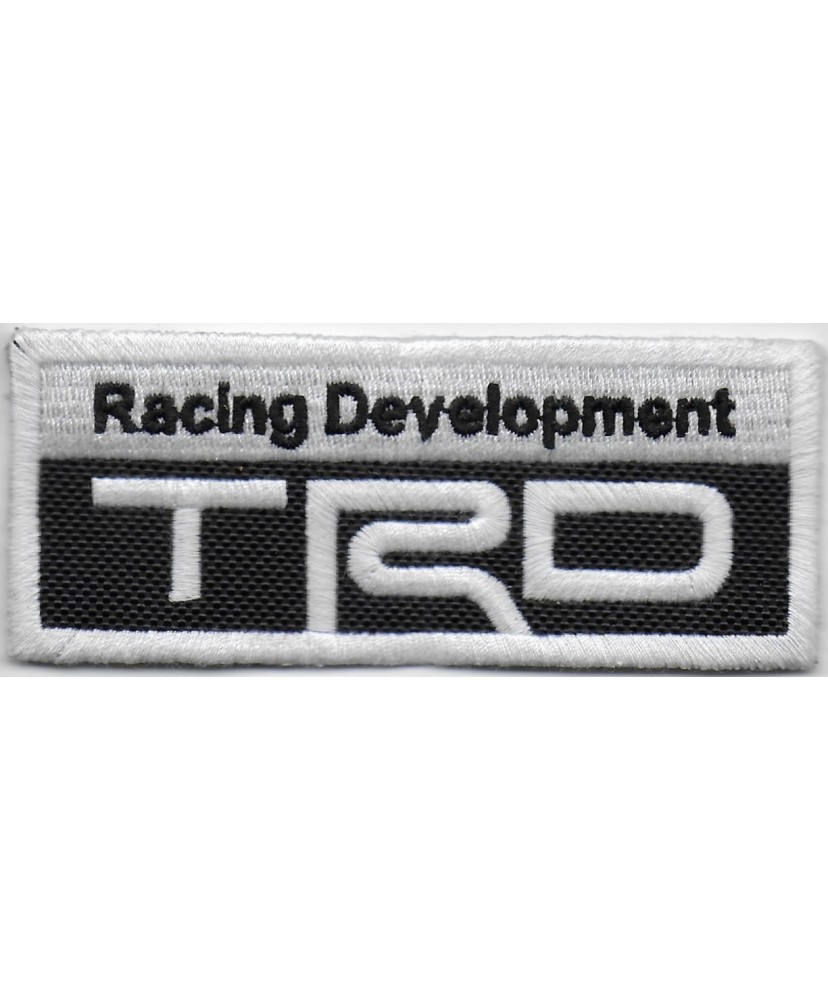 1753 Patch emblema bordado 10x4 TRD TOYOTA RACING DEVELOPMENT