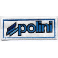 Embroidered patch 10x4 Polini