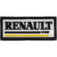 1294 Patch emblema bordado 10x4 RENAULT SPORT