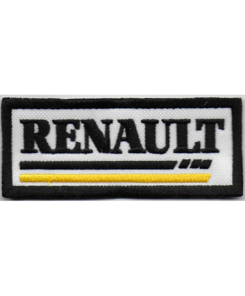 1294 Parche emblema bordado 10x4 RENAULT SPORT