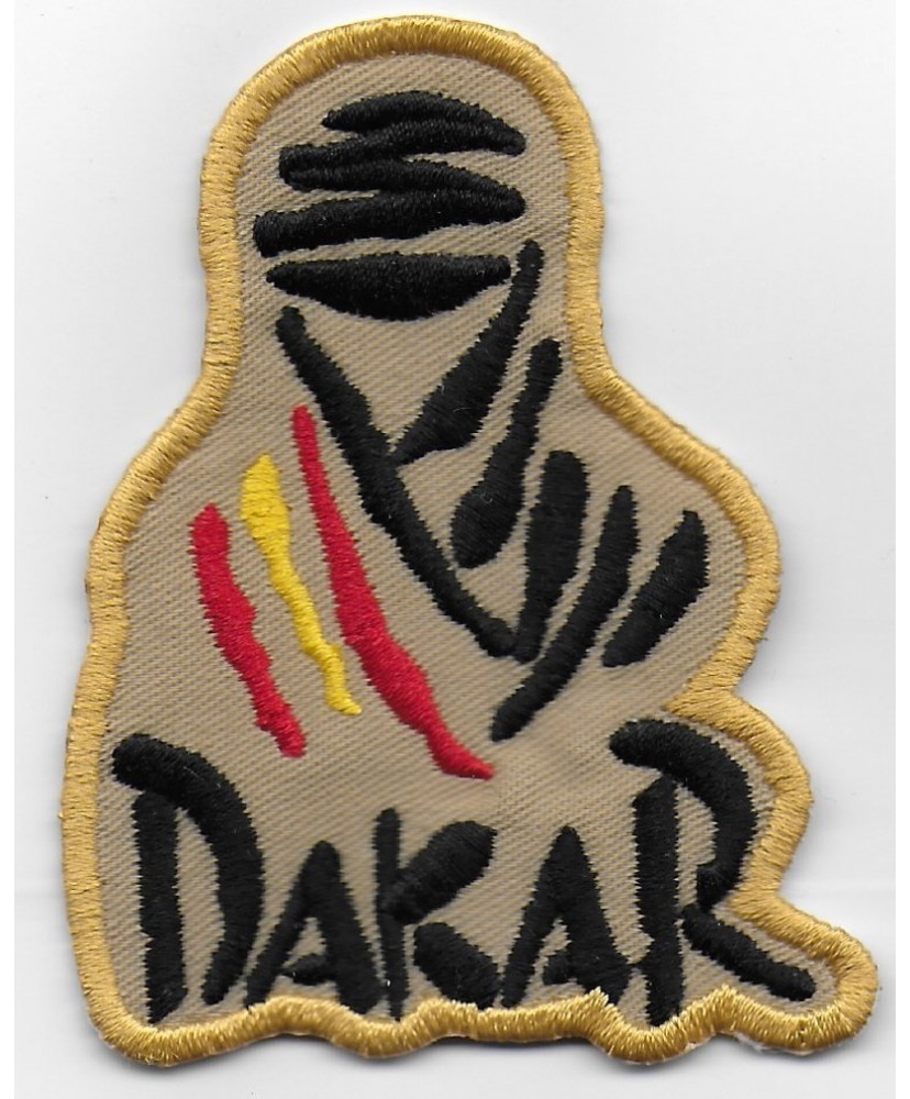 Embroidered patch 8x6,5 Touareg Paris Dakar SPAIN