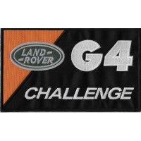 Patch emblema bordado 22x14 CHALLENGE G4 LAND ROVER