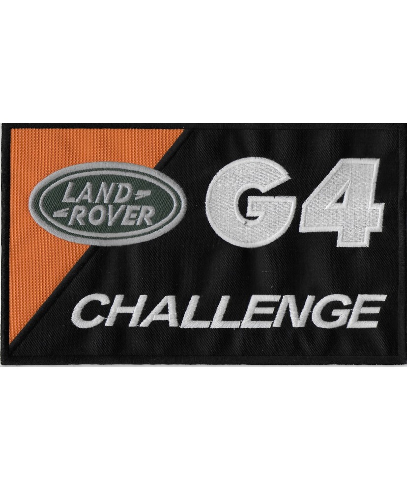 Embroidered patch 22x14 CHALLENGE G4 LAND ROVER