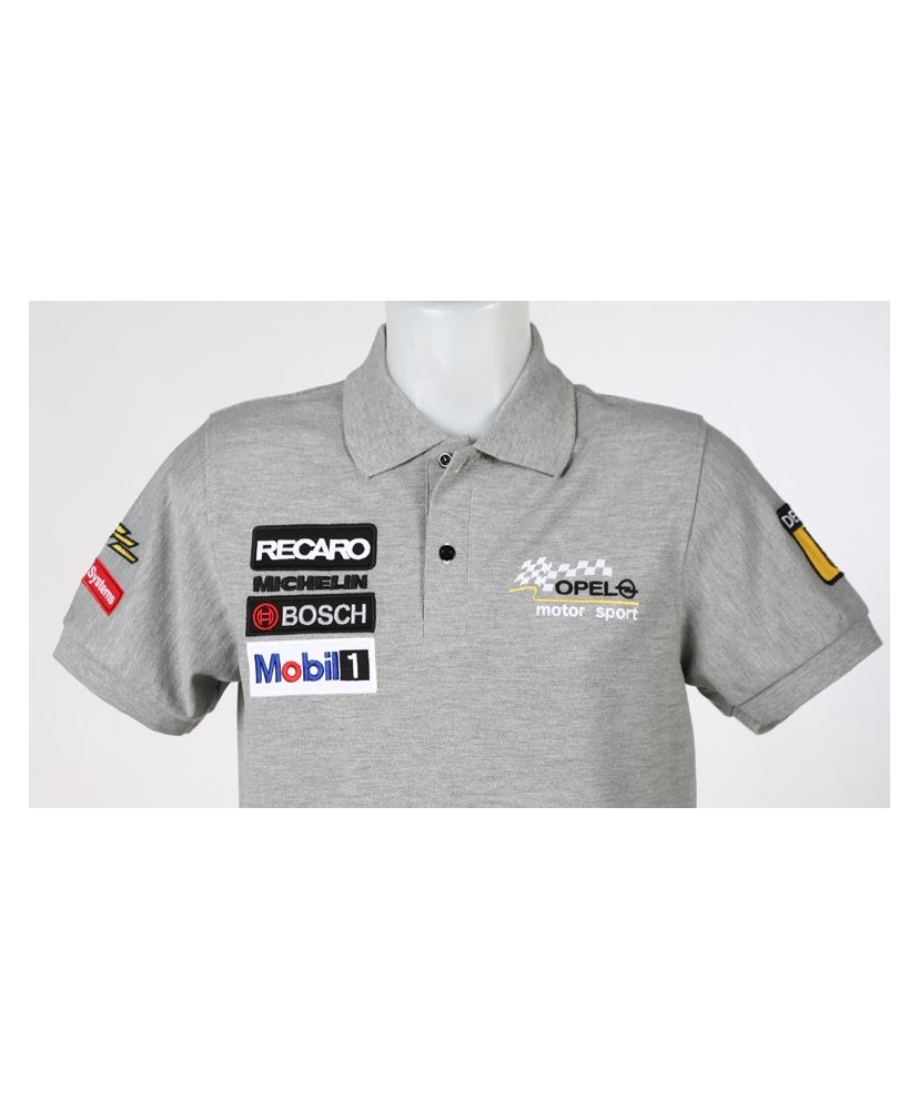 1624 Polo shirt OPEL MOTORSPORT TEAM JOEST M. REUTER WINNER ITCC 1996  Premium Quality