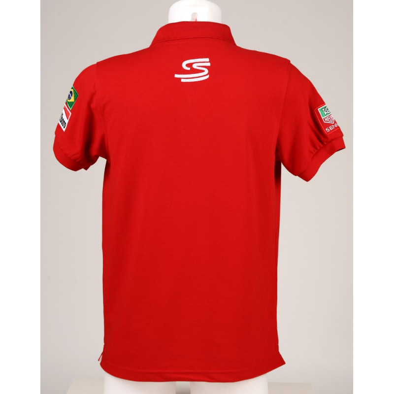 0992 Polo  AYRTON SENNA MCLAREN HONDA F1 TEAM Premium Quality