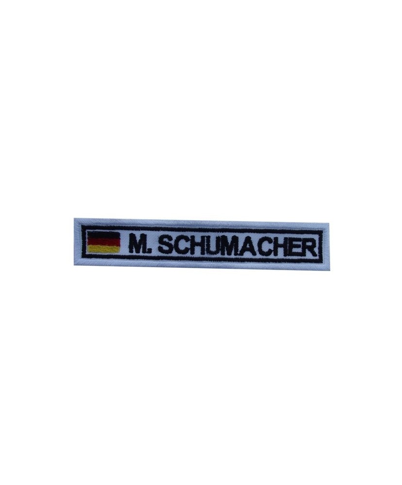 Embroidered patch 12X2.3 MICHAEL SCHUMACHER GERMANY