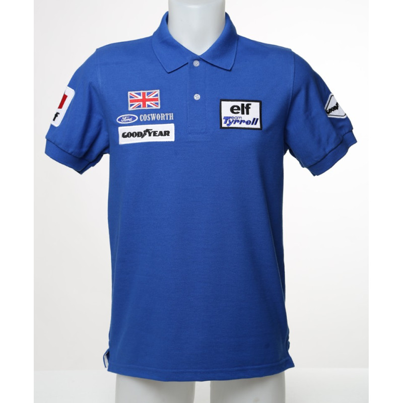 1531 polo TEAM TYRRELL ELF FORD COSWORTH premium quality