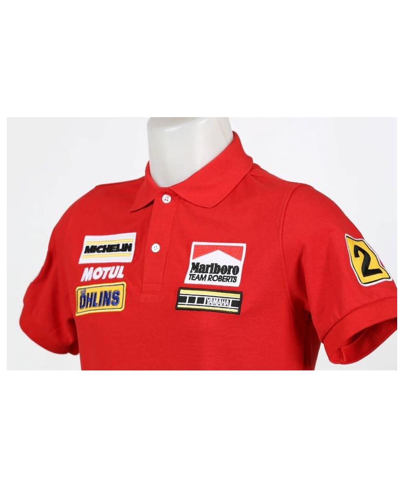 1904 polo shirt YAMAHA MARLBORO TEAM ROBERTS WAYNE RAINEY MOTO GP CHAMPION Premium Quality