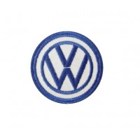Patch emblema bordado 7x7 VW VOLKSWAGEN