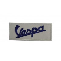 Patch emblema bordado 10x4 Vespa