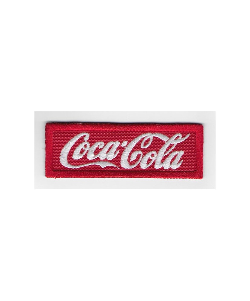 Embroidered patch 8X3 COCA-COLA