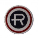 Patch emblema bordado 4x4 R