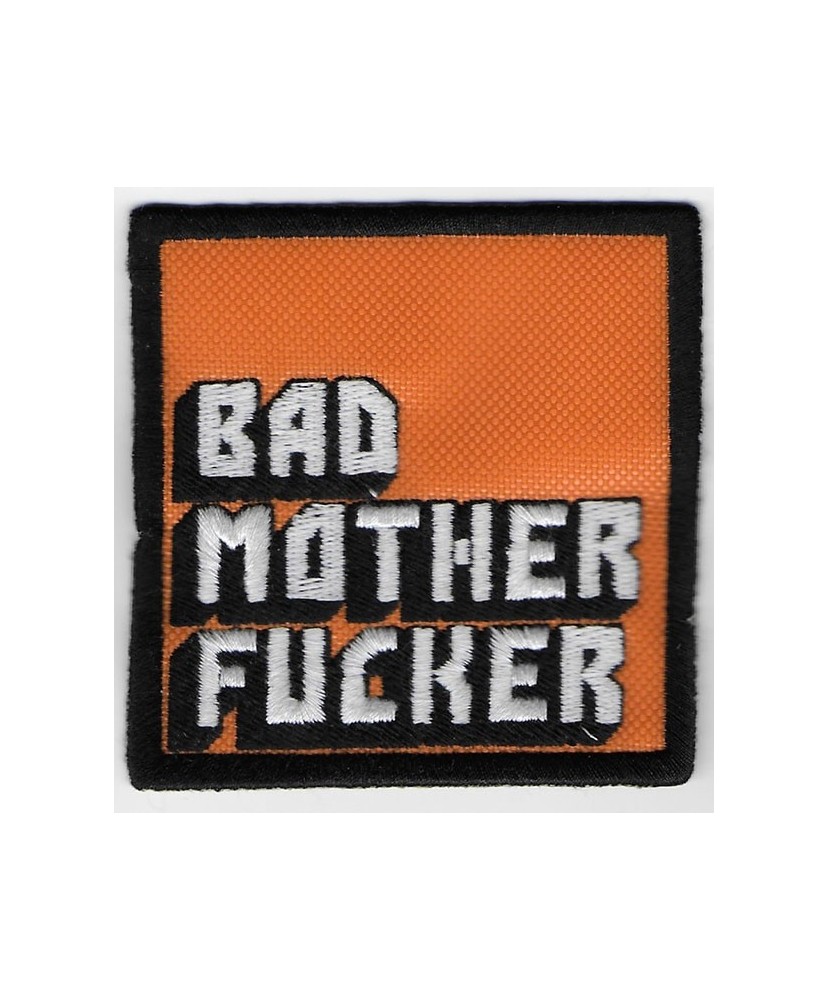 2209 Embroidered Badge - Patch Sew On 75mmX75mm BAD MOTHER FUCKER pulp ...