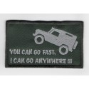 0651 Embroidered patch 10x6 LAND ROVER G4 CHALLENGE 