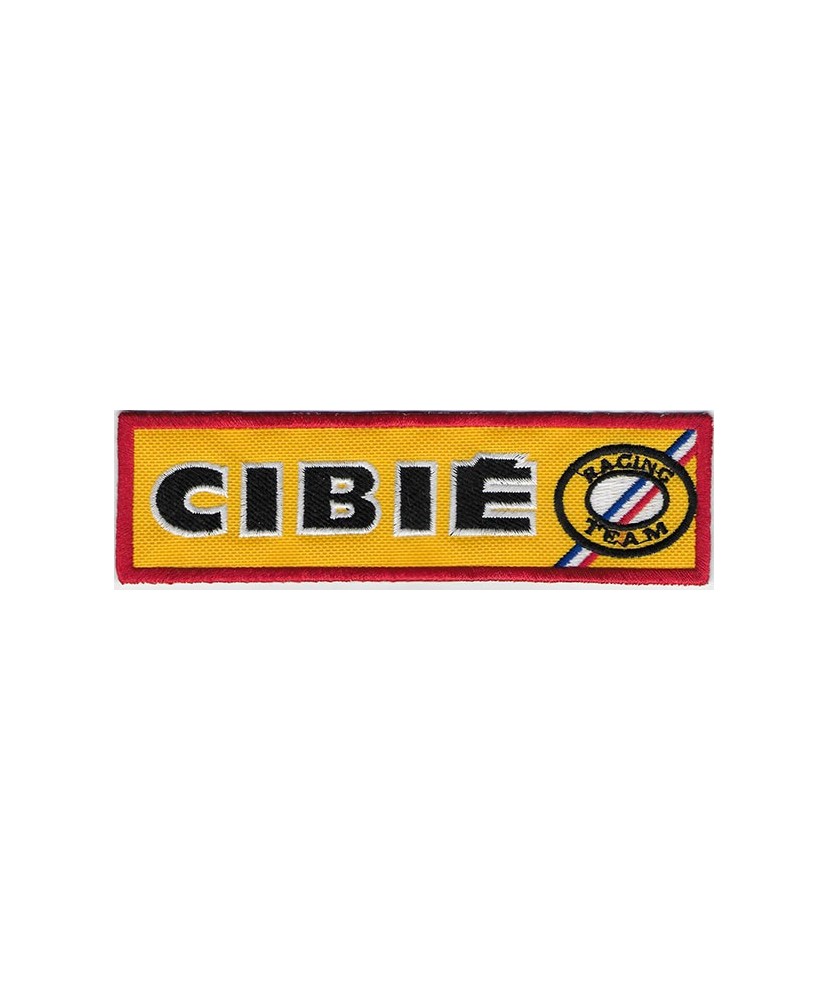 0929 Patch écusson brodé 15X4 CIBIE RACING TEAM FRANCE