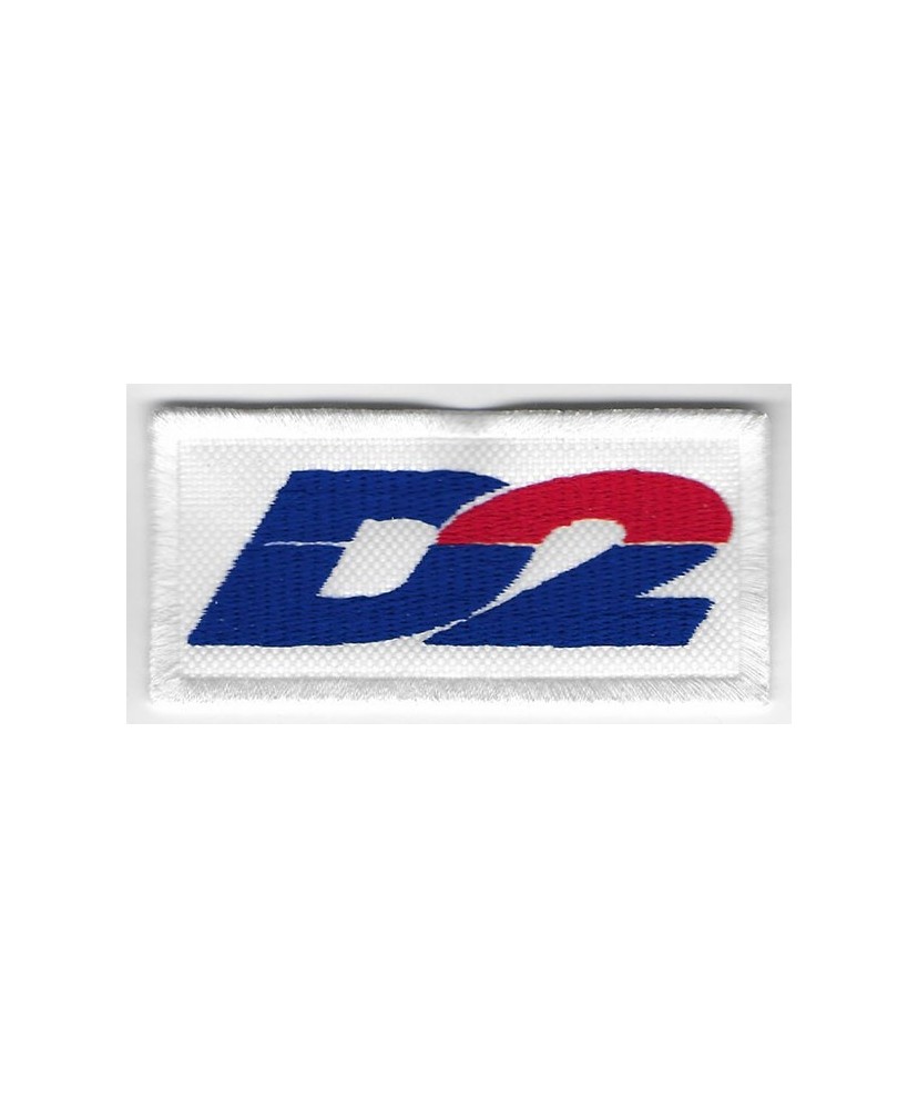 2238 Embroidered patch 8x4 D2 RACING SPORT