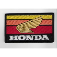 0239 Embroidered patch 10x6  HRC HONDA RACING TEAM