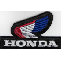 1727 Embroidered patch 9x6 HONDA