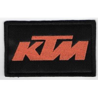 0118 Embroidered patch 10x6 KTM