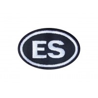 Embroidered patch 8X5 ES SPAIN